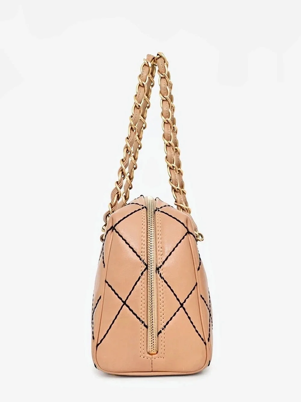 Chanel Quilted Shoulder Bag in Pink
